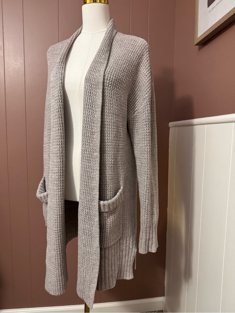 Barefoot Dreams CozyChic Lite® Long Cardigan - Picture 5 of 14